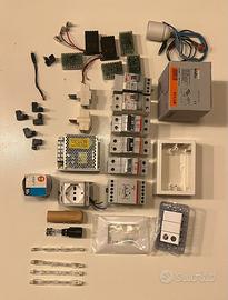 Lotto materiale elettrico usato