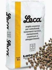 8 Sacchi Argilla Espansa LECA 3-8 mm (50L) - Nuovi