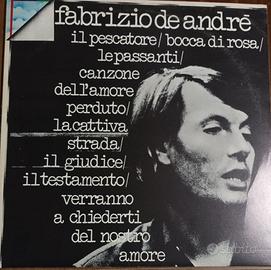 fabrizio de andrè; LP vinile, 1975