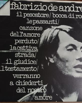 fabrizio de andrè; LP vinile, 1975