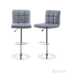 set 2 sgabelli bar