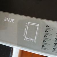 Tre tende a rullo anti riflesso bianche