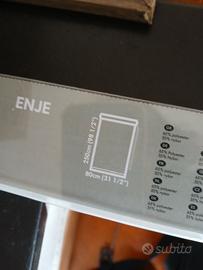 Tre tende a rullo anti riflesso bianche