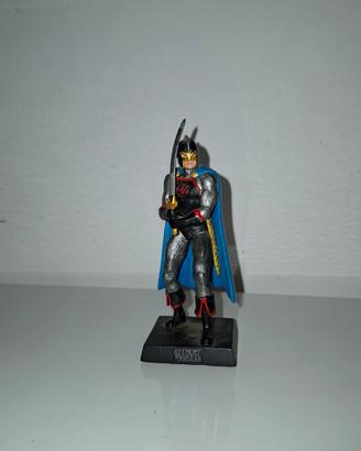 statuetta marvel in piombo del Cavaliere nero