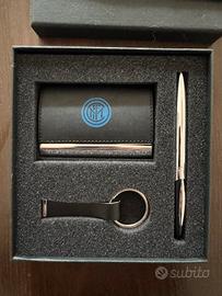 Kit FC Inter Portachiavi, portabiglietti, penna