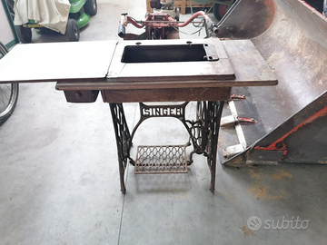 Tavolo macchina da cucire singer