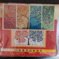 Kit punto croce albero quattro stagioni 