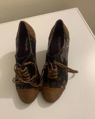 Scarpe Desigual Tacco n. 39 - Fantasia Cangiante -