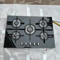 Piano cottura a gas 5 fuochi