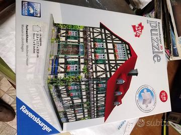 puzzle 3D della Ravensburger casa medievale 
