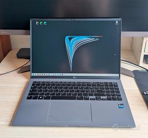 LG Gram 16'', i7 12ª, 16 GB ram, 1 TB ssd