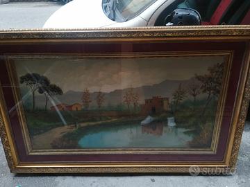 quadro dipinto a mano firmato 
