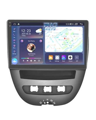 RADIO GPS ANDROID 13 TOYOTA AYGO / PEUGEOT 107 / C