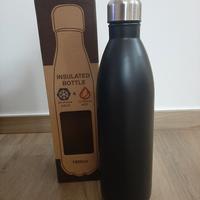 Bottiglia Termica Nera Insulated Bottle 1 Litro