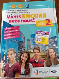 libro francese per la 2' media