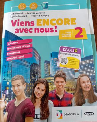 libro francese per la 2' media