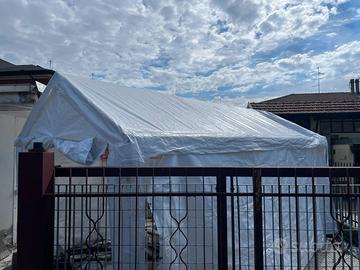 Gazebo posto auto 6 x 3