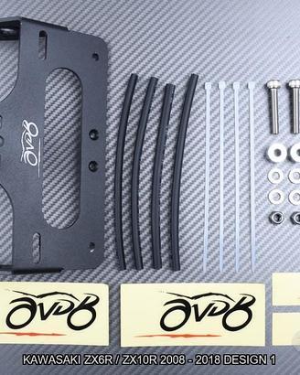 Portatarga corto KAWASAKI ZX6R / ZX10R 2008 - 2018