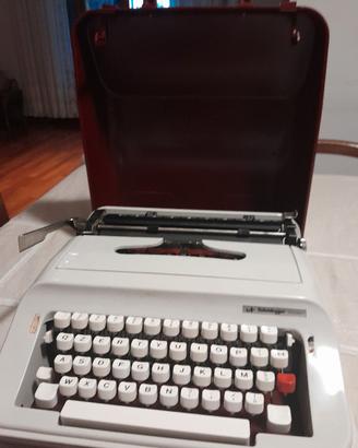 macchina da scrivere scheidegger president vintage