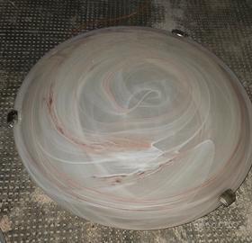 plafoniera venature rosate