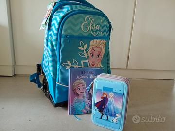 Trolley scuola primaria Frozen 