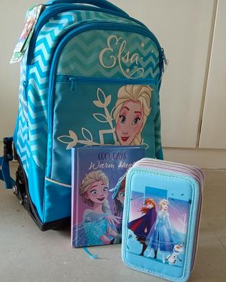 Trolley scuola primaria Frozen 