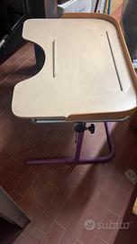 Tavolo reclinabile e alzabile