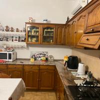 Cucina americana in legno da 7 metri