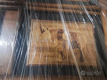 quadro  Senegal  intagliato