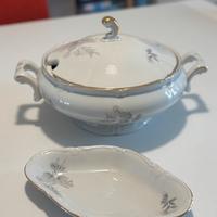 Zuppiera e piccolo vassoio Winterling Bavaria