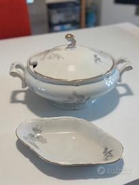 Zuppiera e piccolo vassoio Winterling Bavaria