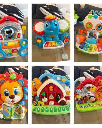 Set Giochi Chicco - Fisher Price - Clementoni