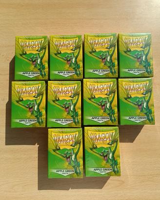 Dragon Shield Matte 10x100 Sleeves "Apple Green" 