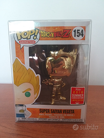 Funko Pop Dragon Ball Vegeta Gold n°154