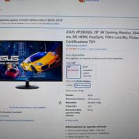 Monitor Asus 4K
