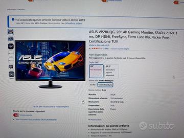 Monitor Asus 4K