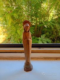 statua della Madonna in legno 