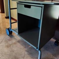 MOBILETTO PORTA PC CON CASSETTO 