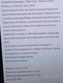 Set 12 calici 1984 vintage 