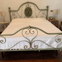 Letto matrimoniale ferro battuto 160x190