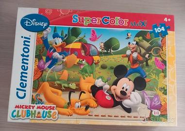 Puzzle Clementoni Mickey Mouse 104 pezzi