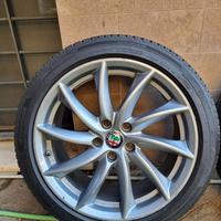 Cerchi in lega originali + Gomme Alfa Romeo Giulia