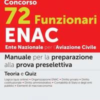 Concorso 72 funzionari ENAC manuale e quiz