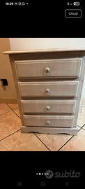 Cassettiera shabby chic Taya