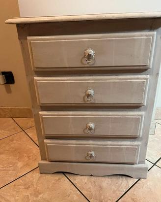 Cassettiera shabby chic Taya