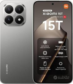 Xiaomi 15T 12/256 GB, Grigio - NUOVO, SIGILLATO 