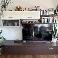 Parete attrezzata mobile tv soggiorno