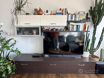 Parete attrezzata mobile tv soggiorno