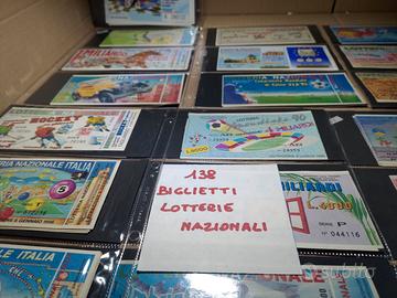 LOTTERIE NAZIONALI-BIGLIETTI VECCHIE EDIZIONI-FOTO