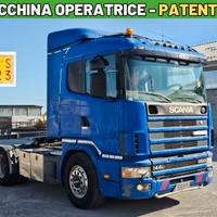 Scania 144L460 MACCHINA OPERATRICE